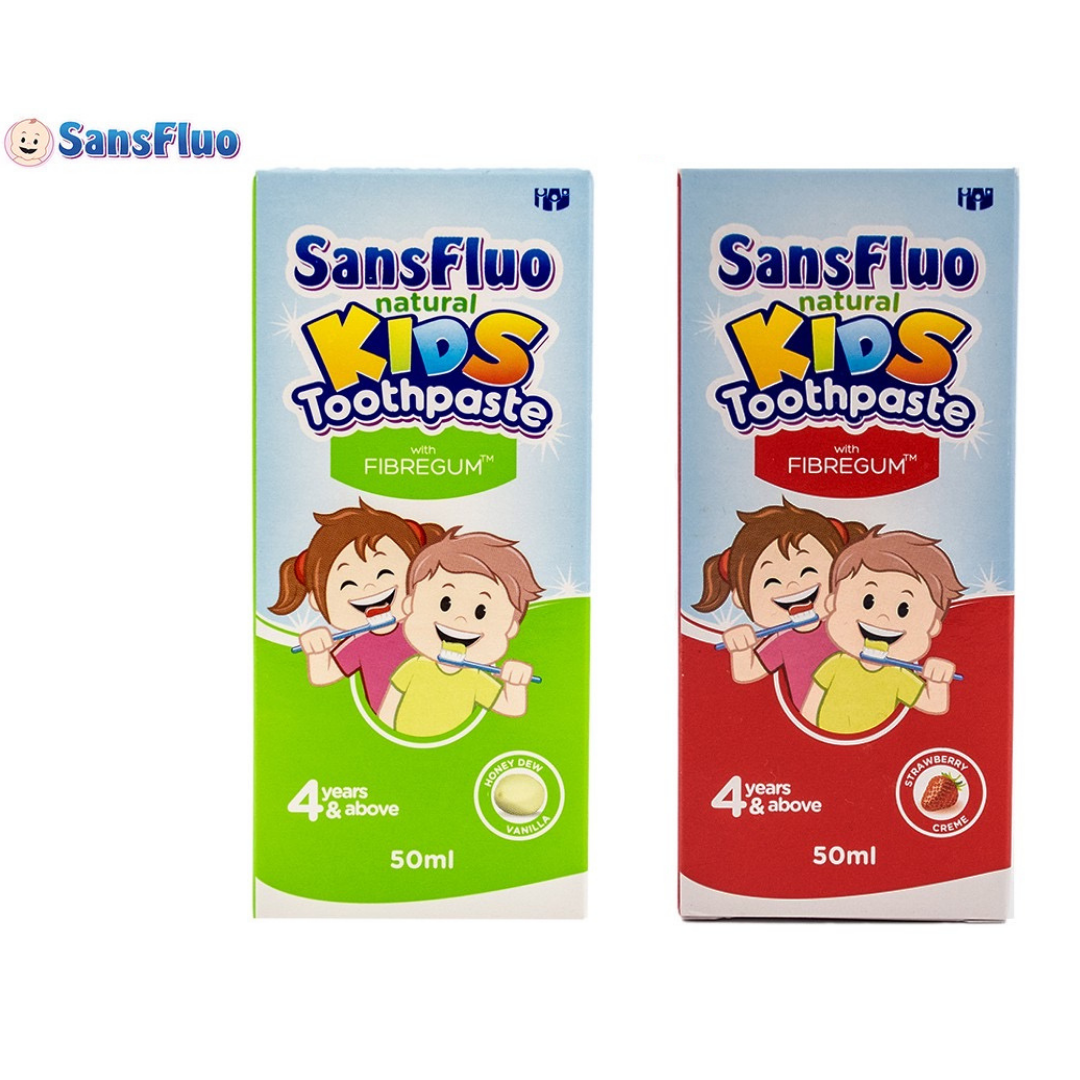 Sansfluo Natural Kids Toothpaste