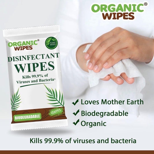 Organic Disinfectant Wipes