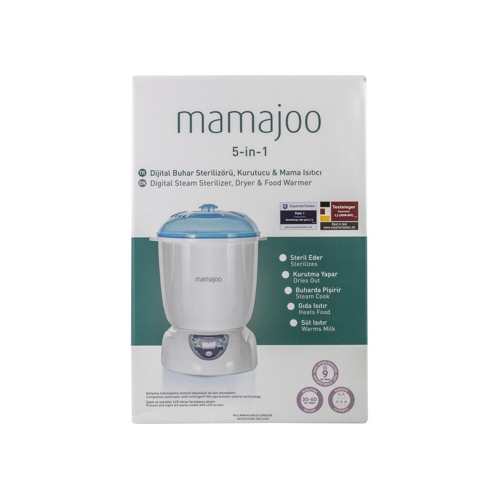 Mamajoo 5 in 1 Digital Steam Sterilizer & Warmer with Drier Function