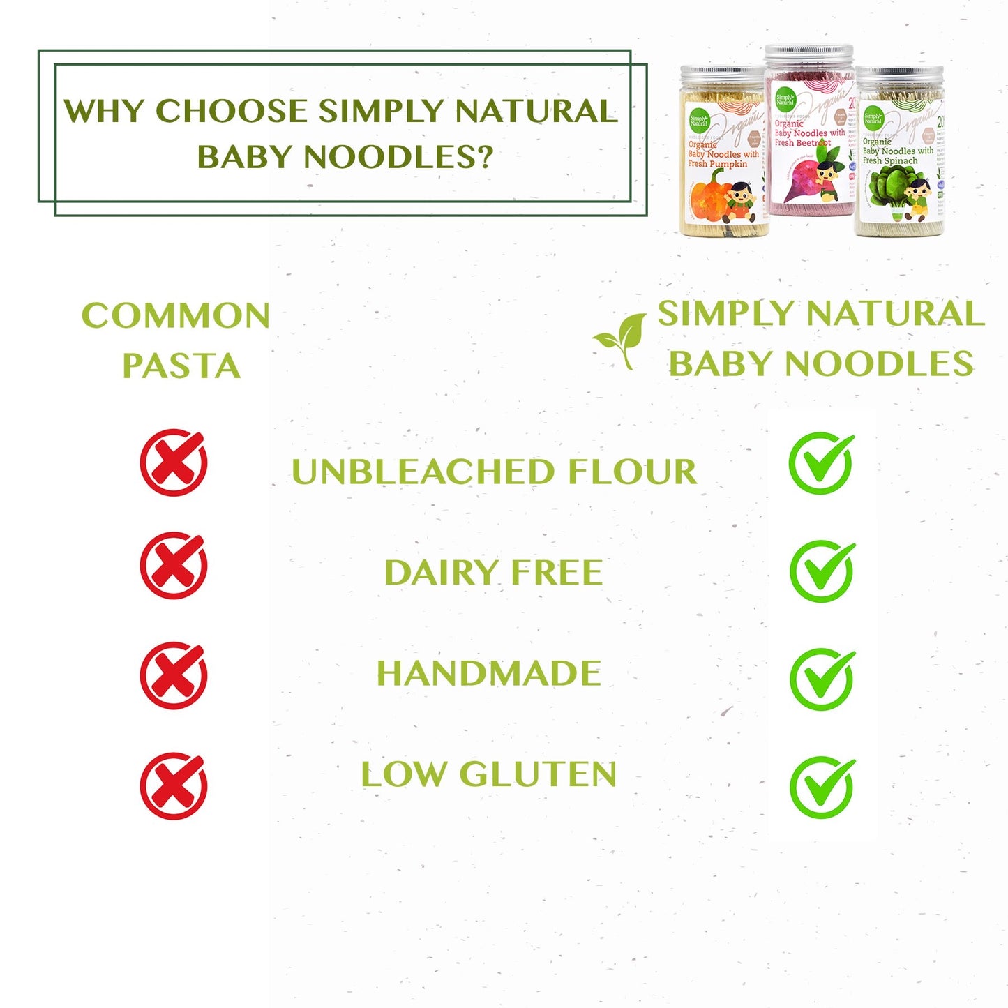 Simply Natural Organic Baby Noodles/Pasta