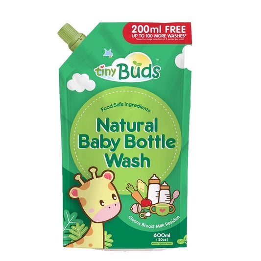 Tiny Buds Natural Baby Bottle Wash Refill