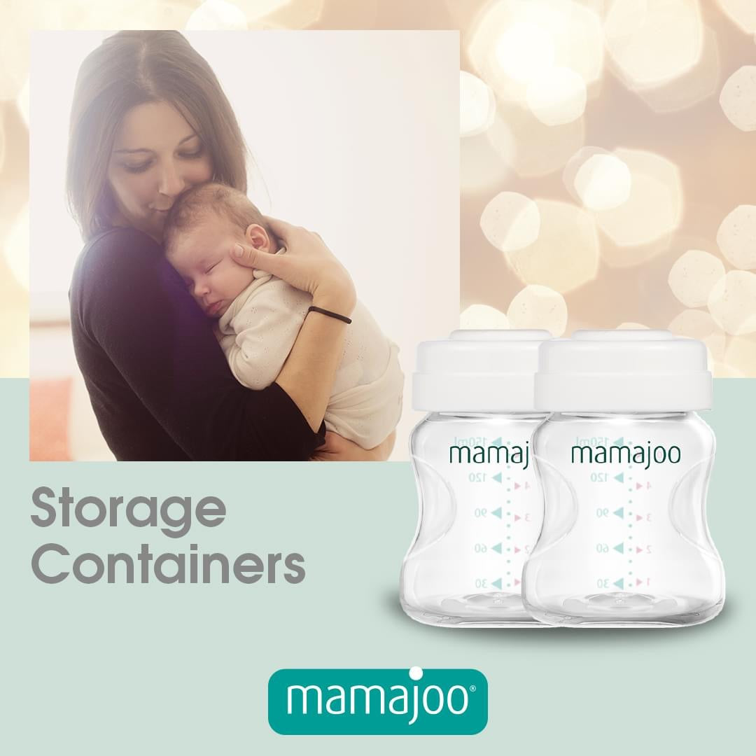 Mamajoo PP Breastmilk/Baby Food Container 4x150ml