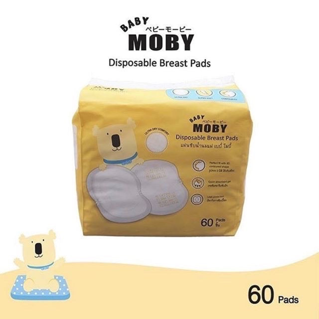 Baby Moby Disposable Breast Pads 60pcs