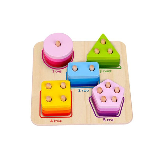 Tooky Toy Geometric Block Sorter