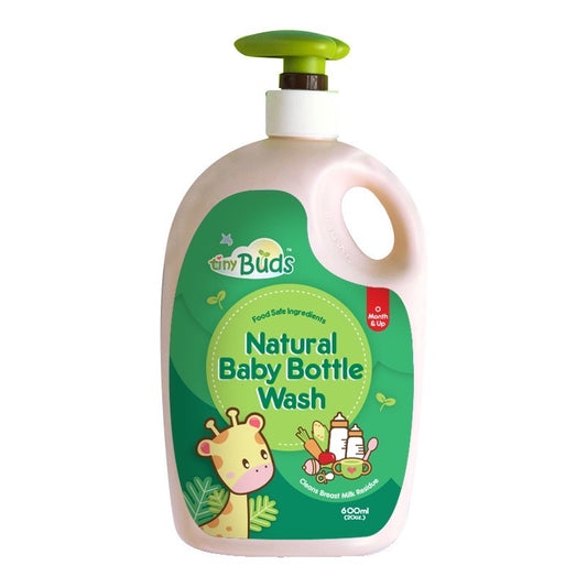 Tiny Buds Natural Baby Bottle Wash 600ml