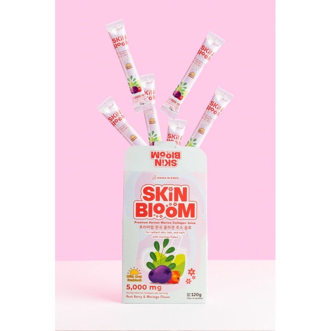 Mama Blends Skin Bloom Premium Marine Collagen Drink