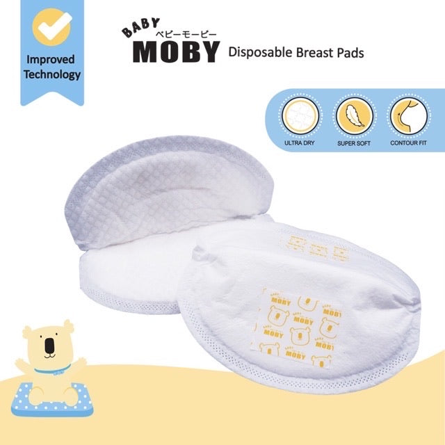 Baby Moby Disposable Breast Pads 60pcs