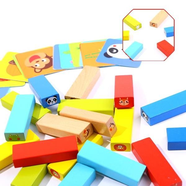 Tooky Toy Stacking Game Animals