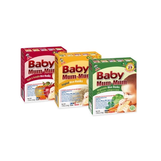 Baby Mum Mum Teething Rice Rusk