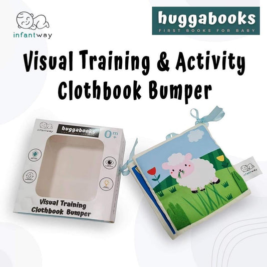 Infantway Visual Training and Activity Clothbook Bumper